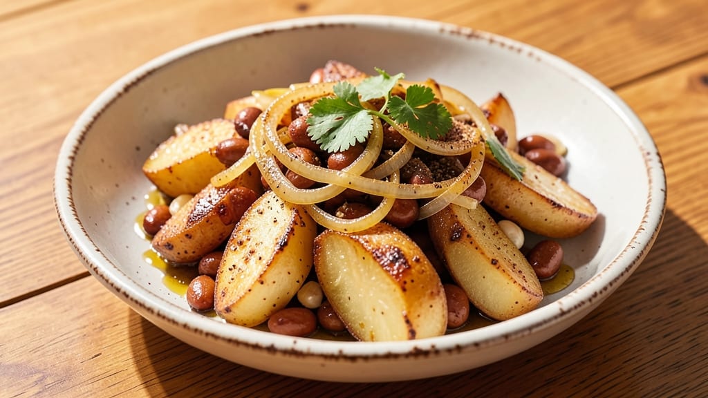 Aloo Soya Bean Recipe: Spiced Potato and Protein Crunch Bowl