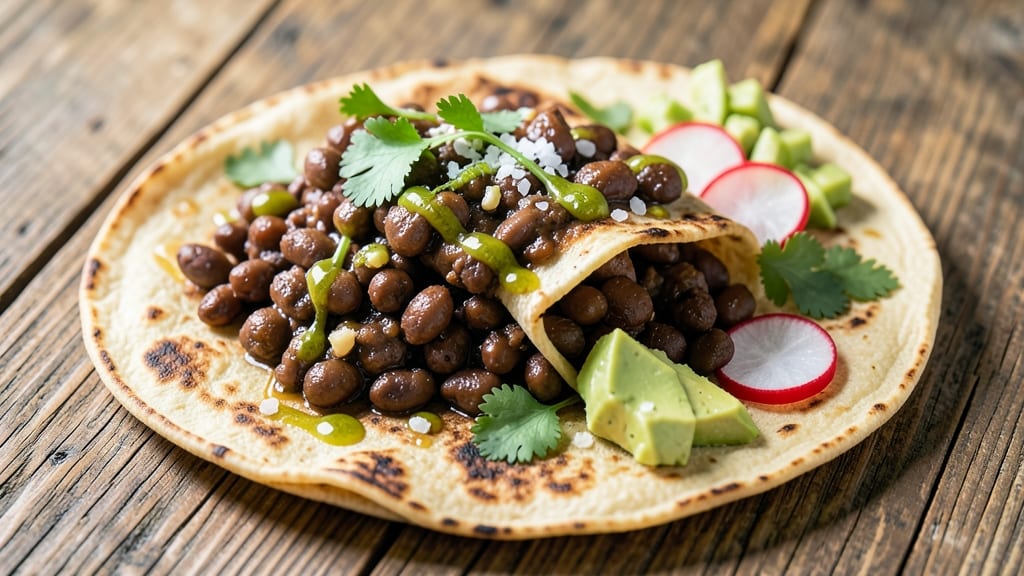 Black Bean Tortilla Wrap Recipe: Smoky Cumin and Charred Tortilla Crunch in Minutes