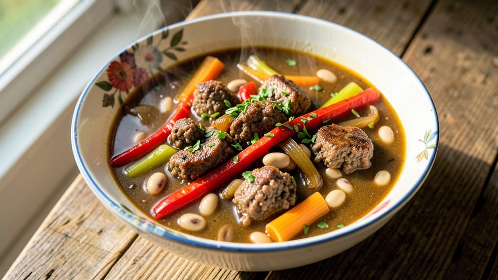 Bean Soup Recipe with Ground Beef: Hearty One-Pot Simmer for Cozy Nights