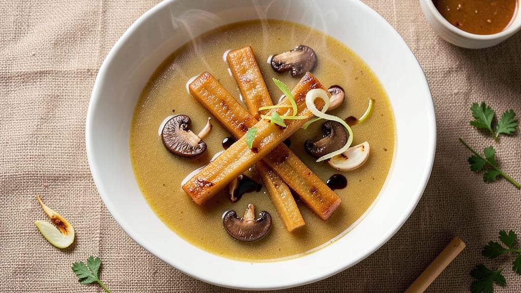 Bean Curd Stick Soup Recipe: Crispy Edges, Silky Broth Harmony