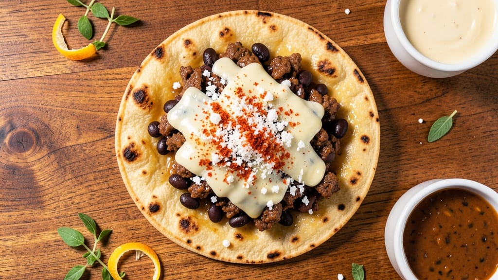 Black Bean and Beef Quesadilla Recipe: Melty Cheese and Spiced Filling in 15 Minutes