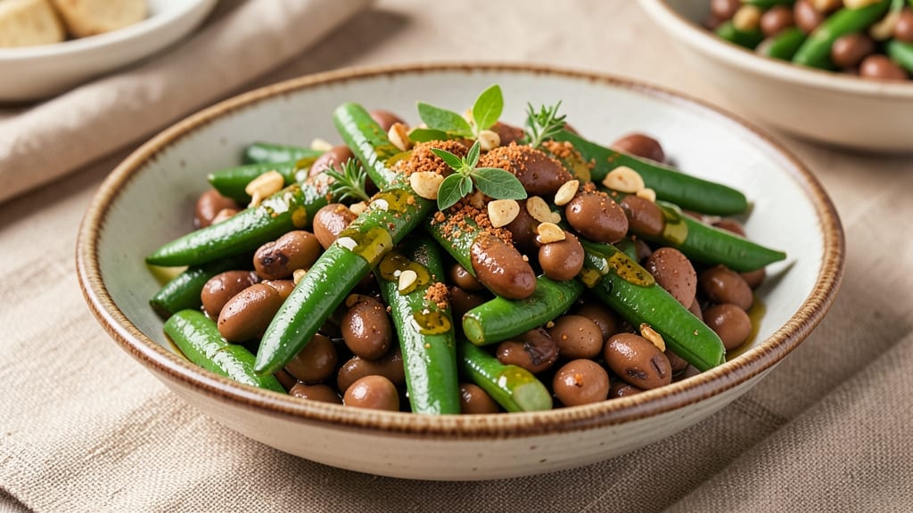 Black Eyed Pea Restaurant Green Bean Recipe: Crisp-Tender Veggie Medley in One Pan
