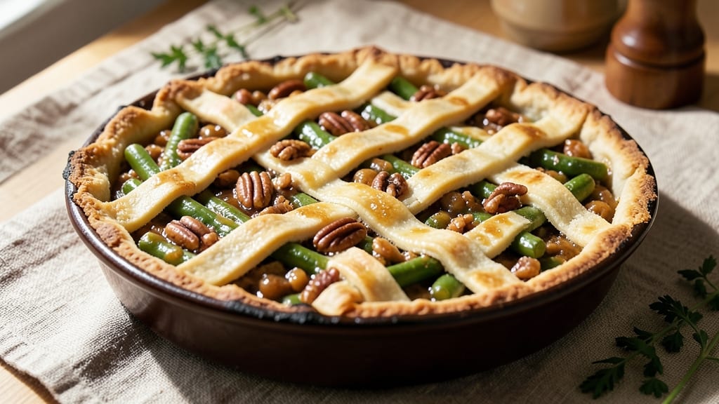 Bush Beans and Pecan Pie Recipe: Nutty-Sweet Twist on Classic Dessert