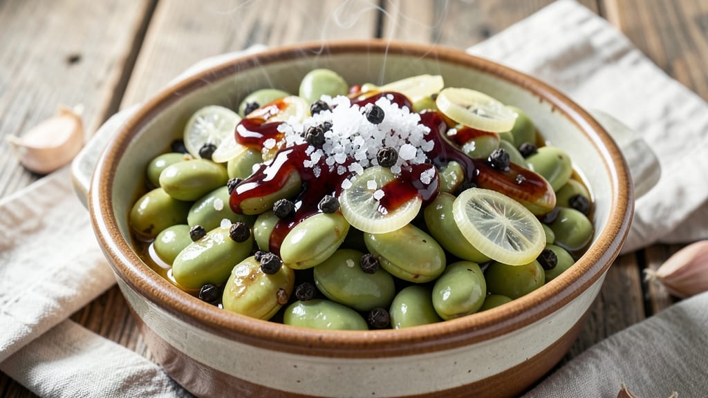 Broad Bean Pickle Recipe: Zesty Garlic Vinegar Preserve With Crunchy Pods
