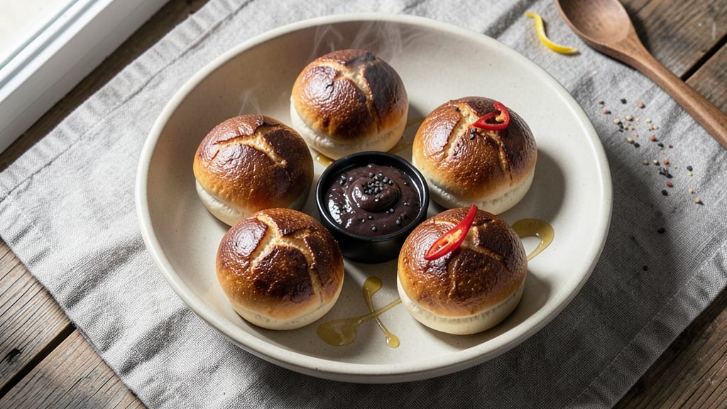 Bean Paste Buns Recipe: Crispy Shells Stuffed With Savory Filling