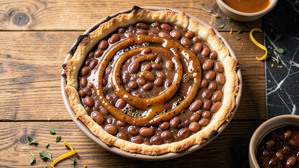 Baked Bean Pie Recipe: Flaky Crust Hugs Sweet-Savory Filling
