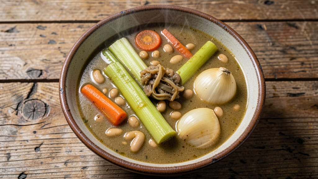 Bean Soup Recipe With Randall Beans: Slow-Simmered Earthiness With Crispy Tortilla Crowns