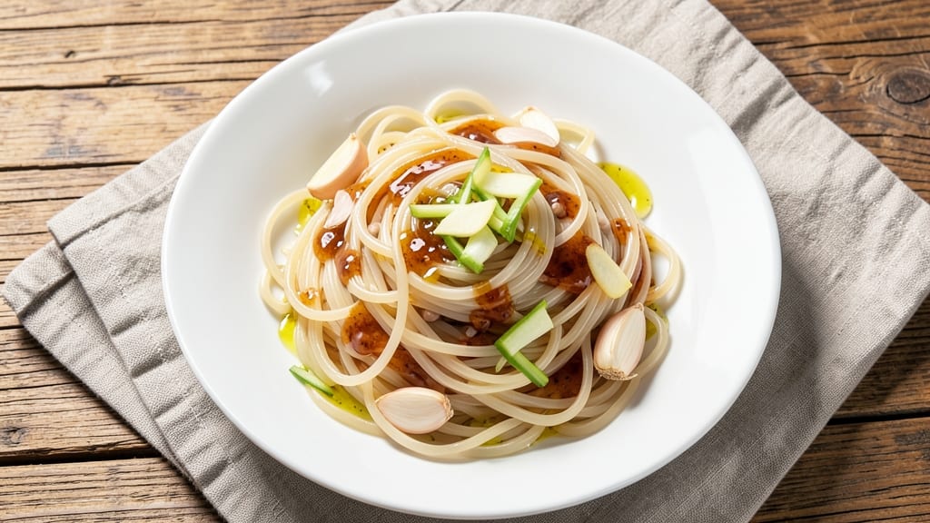 Bean Vermicelli Noodles Recipe: Crispy-Topped Stir-Fry with Silky Rice Noodles