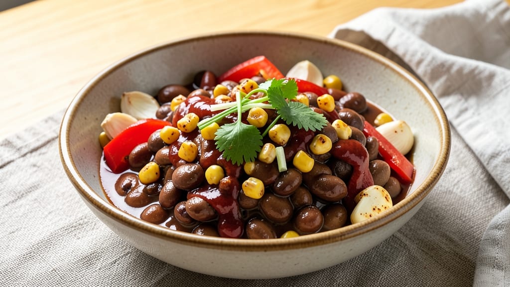 Black Bean Slow Cooker Recipe Cuban: Smoky Cumin and Charred Corn Fiesta in One Pot