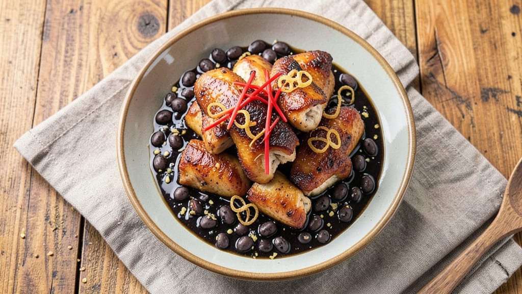 Black Bean Garlic Sauce Chicken Recipe: Crispy-Topped Protein Bowl With Umami Kick