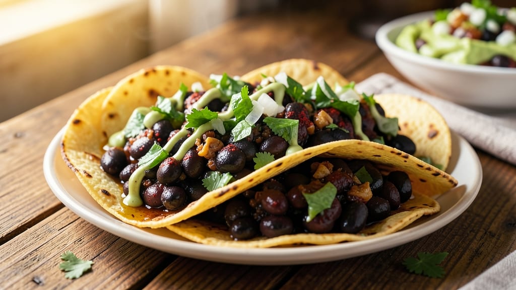 Black Bean Taco Filling Recipe: Spiced Tortilla-Crusted Texture in One Pot