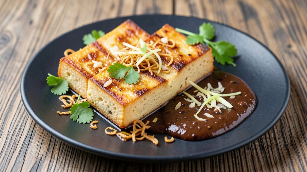 Black Bean Sauce Tofu Recipe: Crispy Tofu Bites in Rich Spiced Sauce