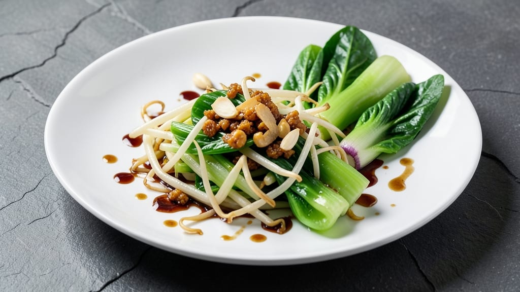 Bean Sprouts and Bok Choy Recipe: Wok-Seared Crispness With Umami Depth
