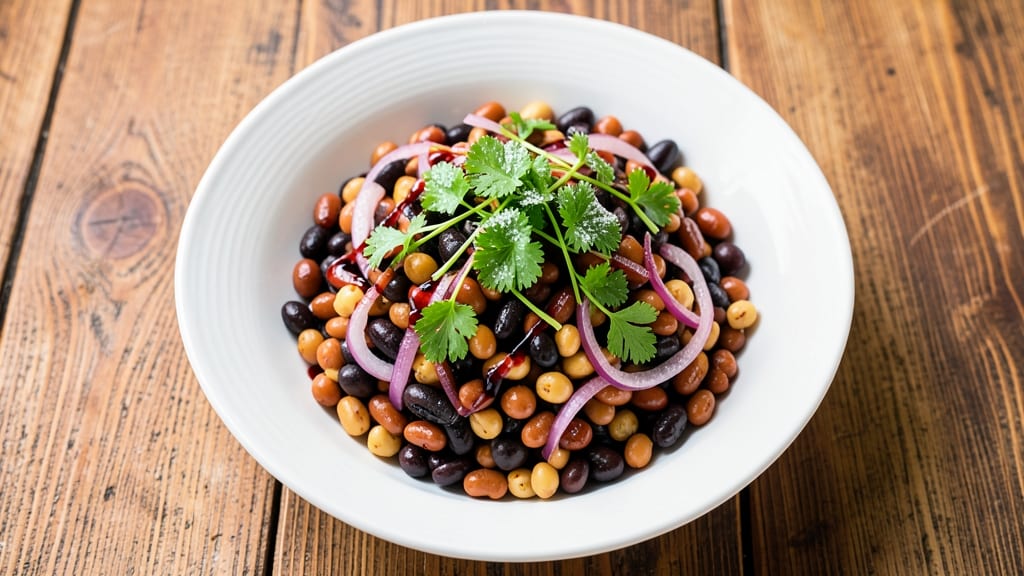 Basic Three Bean Salad Recipe: Classic Vinaigrette Balance in 15 Minutes