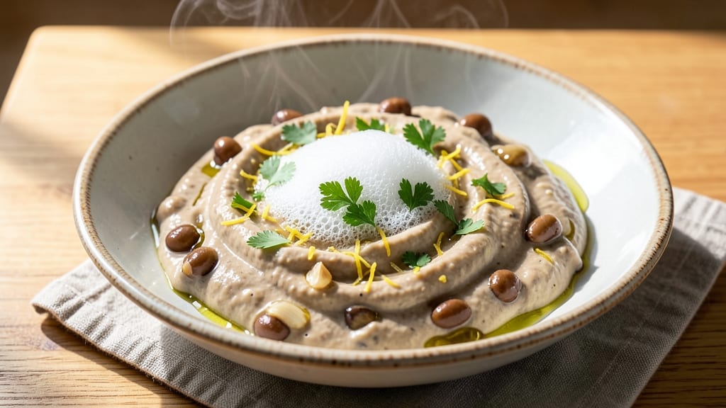 Broad Bean Dip Recipe: Herby Garlic Creaminess With Crunchy Toast Topping