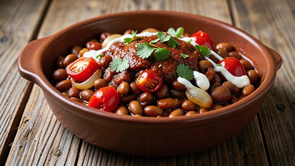 Aldi Bean Chilli Recipe: Smoky Cumin and Charred Tortilla-Crusted Heartiness