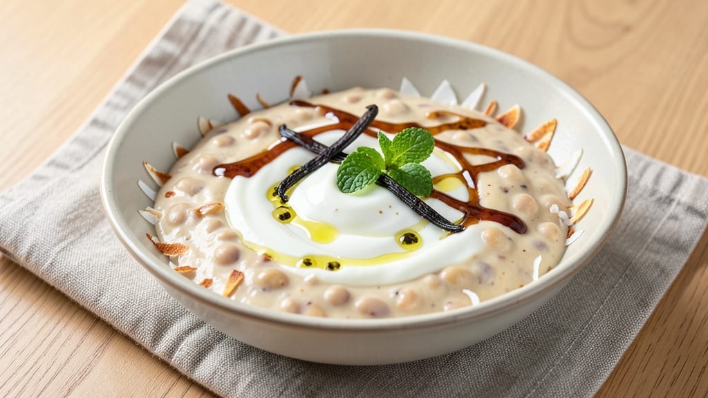 Bean Cream Recipe: Silky Vanilla Bean Mousse With Whipped Cream Swirl