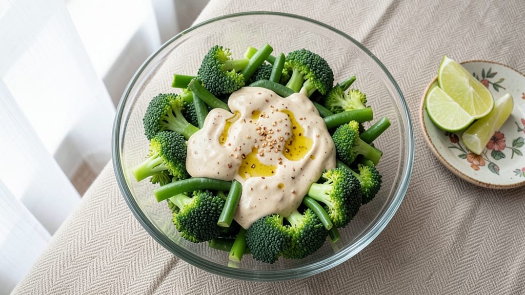 Broccoli and Green Bean Salad Recipe: Crunchy, Bright, and Lime-Zested Freshness