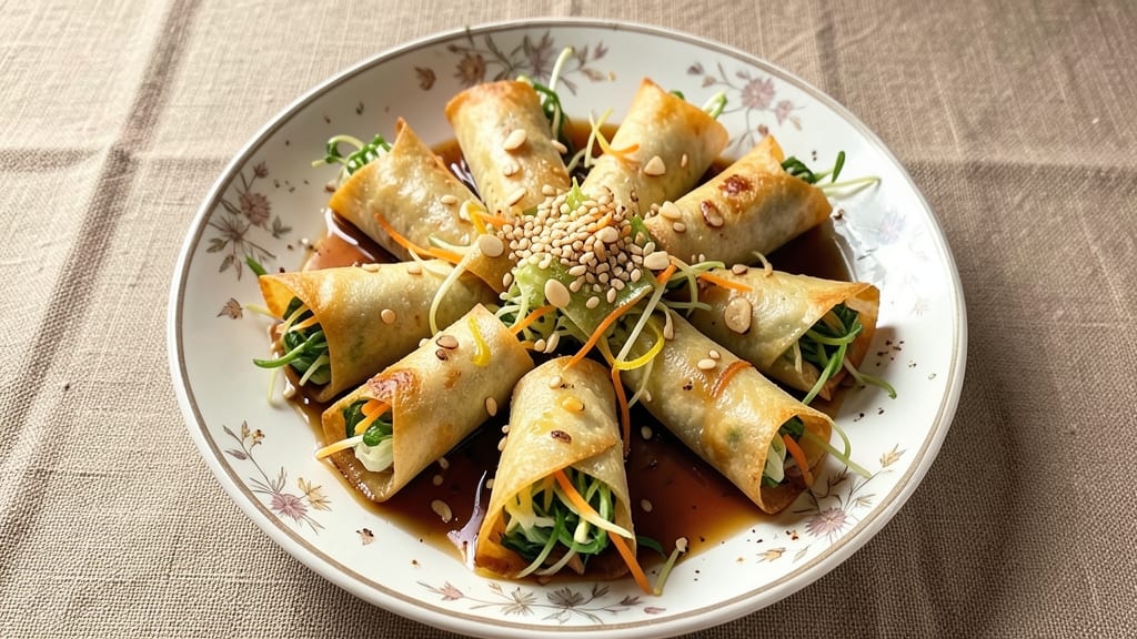 Bean Sprouts Lumpia Recipe: Crispy Tortilla Wraps Stuffed With Fresh Veggie Filling