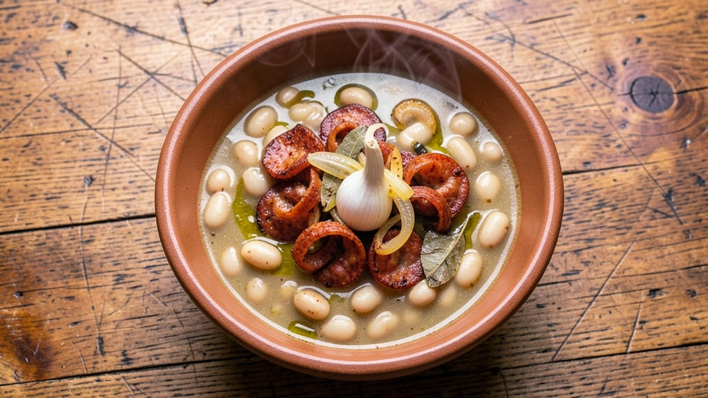 Authentic Spanish Bean Soup Recipe: Smoky Paprika and Garlic Simmered to Richness