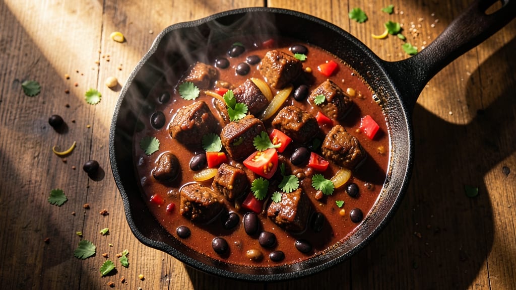 Beef and Black Bean Chili Target Recipe: Smoky, Spiced Depth With Charred Tortilla Crunch Topping