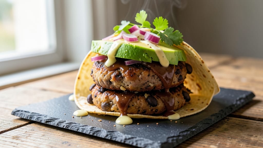 Jamie Oliver's Black Bean Burgers Recipe: Spiced Tortilla-Crusted Protein With Umami Kick
