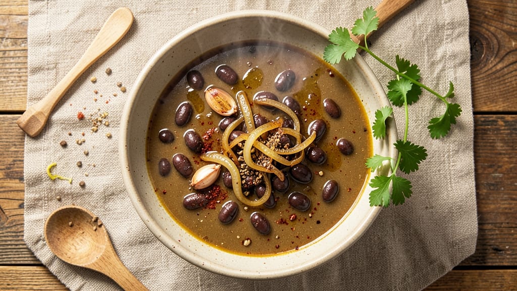Black Bean Soup Recipe With Dried Black Beans: Deep Flavor From Pantry Staples