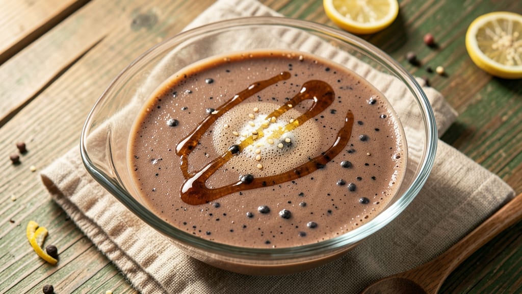 Black Bean Milk Korean Recipe: Silky Smoothness With Toasted Sesame Notes