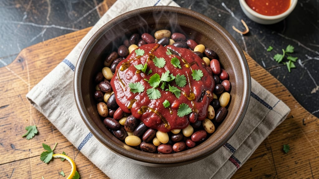 All Bean Chili Recipe Crock Pot: Slow-Simmered Depth With Crunchy Tortilla Crowns