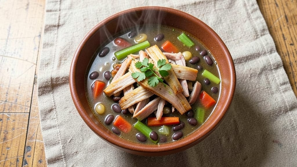 Boston Bean Soup Recipe: Slow-Simmered Depth With Crispy Tortilla Crowns