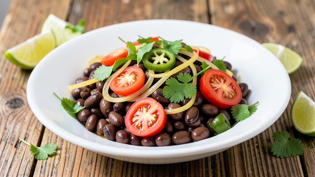 Black Bean Pico De Gallo Recipe: Bold Spice and Charred Tortilla Crunch Fusion