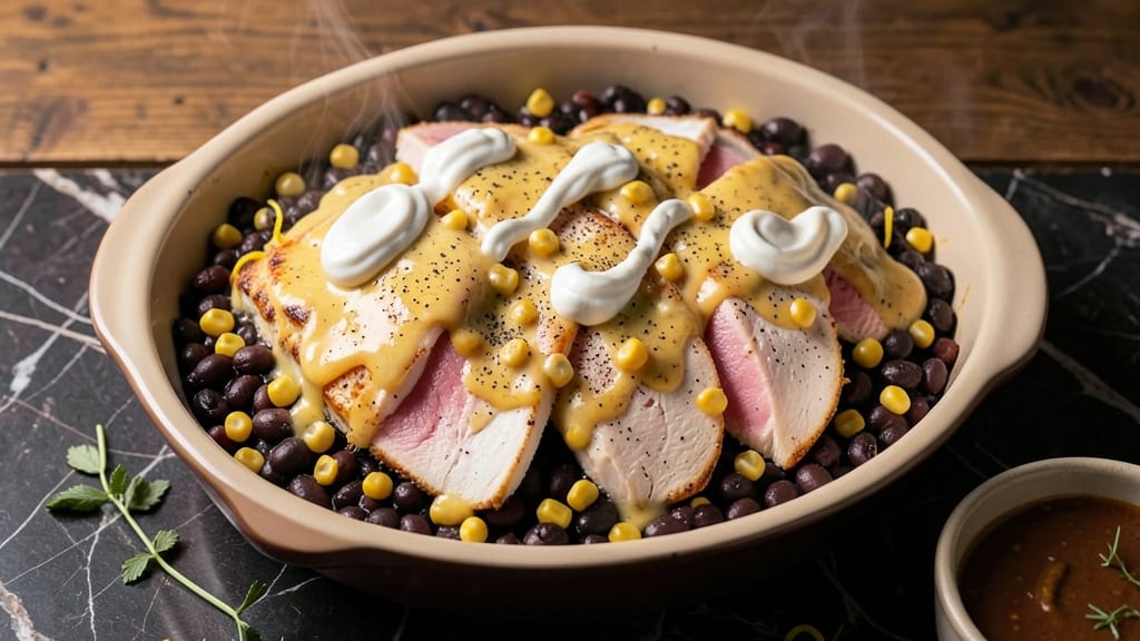 Black Bean Chicken Casserole Recipe: One-Pan Protein-Packed Dinner