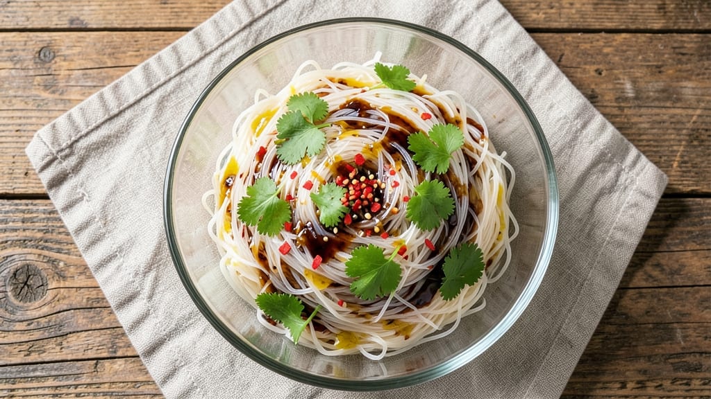 Bean Thread Salad Recipe: Silky Glass Noodles With Tangy Lime Dressing