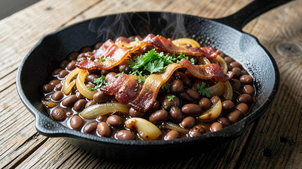 Boston Baked Bean Recipe with Bacon: Smoky-Sweet Swirls and Crispy Edges
