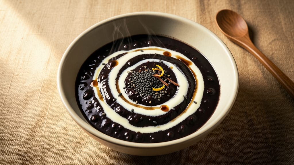 Black Bean Black Sesame Drink Recipe: Nutty Creamy Smoothie with Toasted Depth