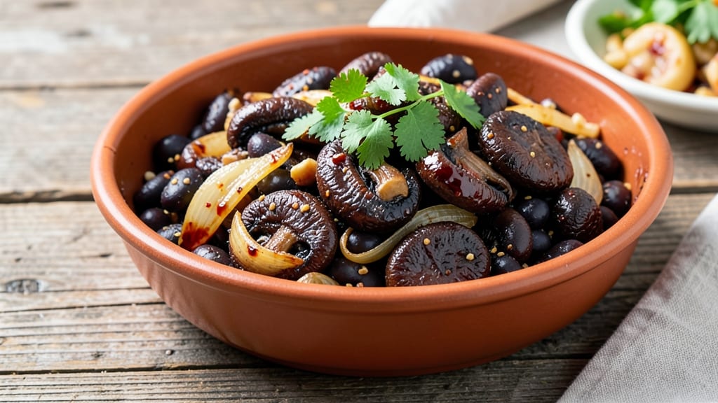 Black Bean and Mushroom Recipe: Earthy Umami Depth in One Pot