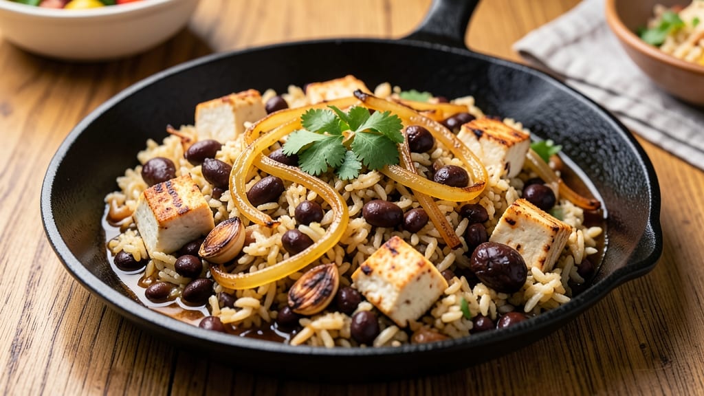 Black Bean and Rice Skillet Recipe: One-Pan Protein-Packed Fiesta in 25 Minutes