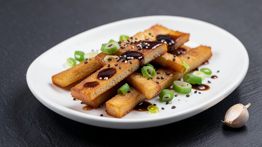 Bean Curd Strips Recipe: Crispy-Fried Crunch With Silky Bean Heart