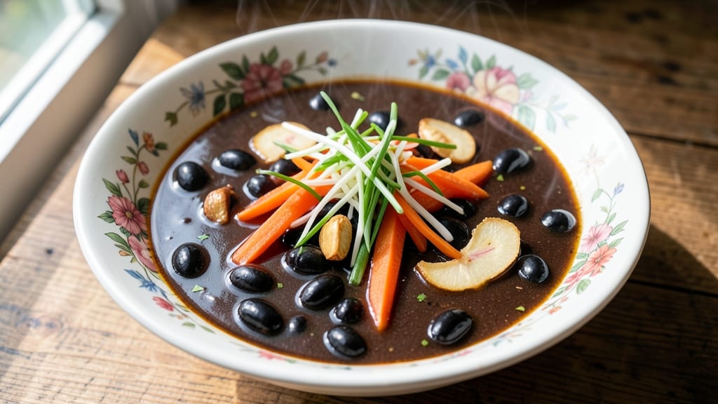 Black Soy Bean Soup Recipe: Earthy Umami Depth With Silky Texture
