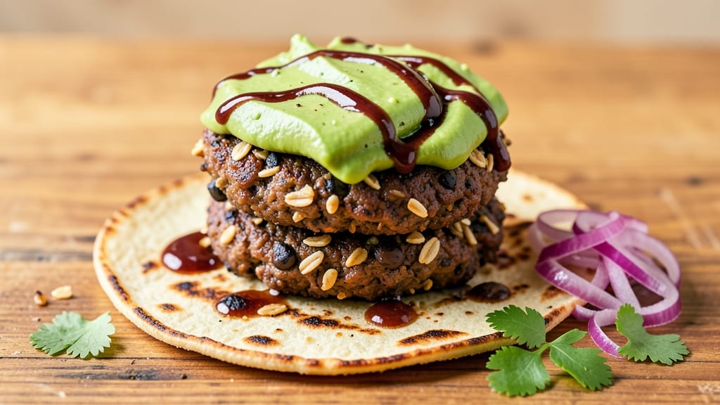 Black Bean Burger Recipe Ree Drummond: Crispy Tortilla-Crusted, Smoky Cumin-Packed Bites