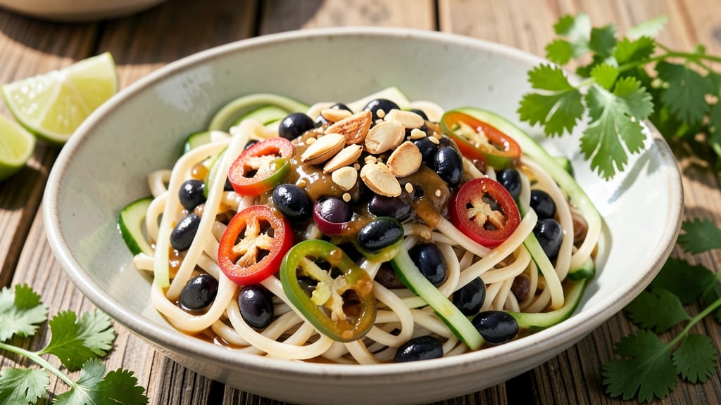 Black Bean and Rice Noodle Recipe: One-Pot Protein-Packed Meal in 25 Minutes
