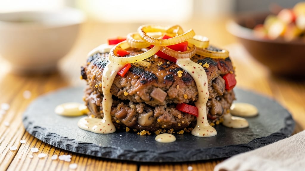 Bean Burger Patties Recipe: Mushroom-Infused Umami Depth With Crispy Cornmeal Crust