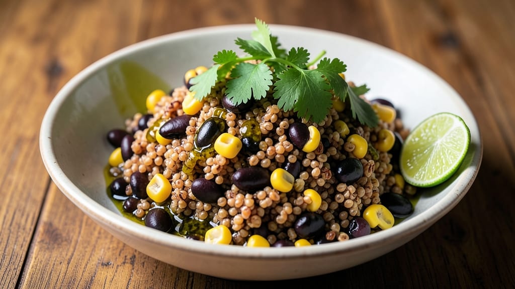 Black Bean, Corn, and Quinoa Recipe: Protein-Packed Fiesta Bowl in 25 Minutes