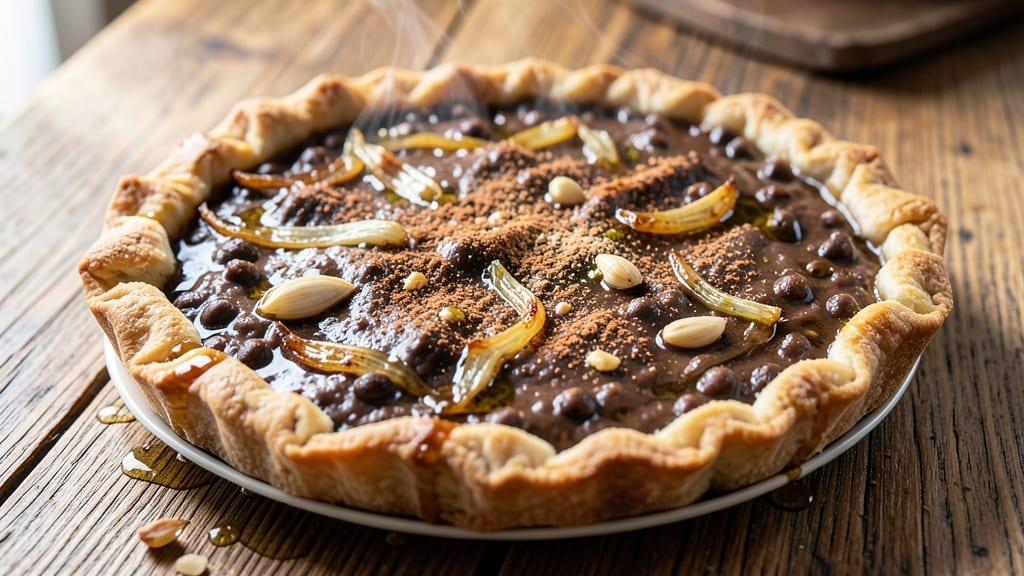 Black Muslim Bean Pie Recipe: Flaky Topped, Spiced Filling Magic