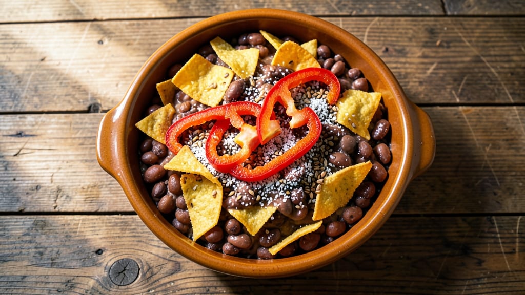 Black Bean Casserole Recipe Vegan: Smoky Cumin and Charred Tortilla Crunch Fusion