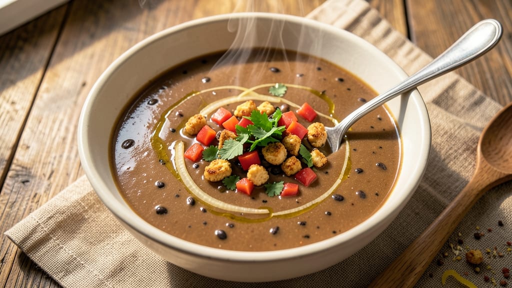 Blended Bean Soup Recipe: Velvety-Smooth Texture With Toasted Herb Depth