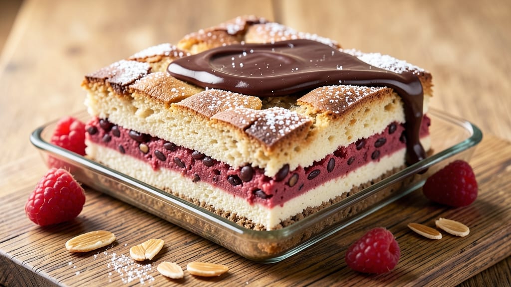 Adzuki Bean Cake Recipe: Moist Layers With Almond Crunch Topping