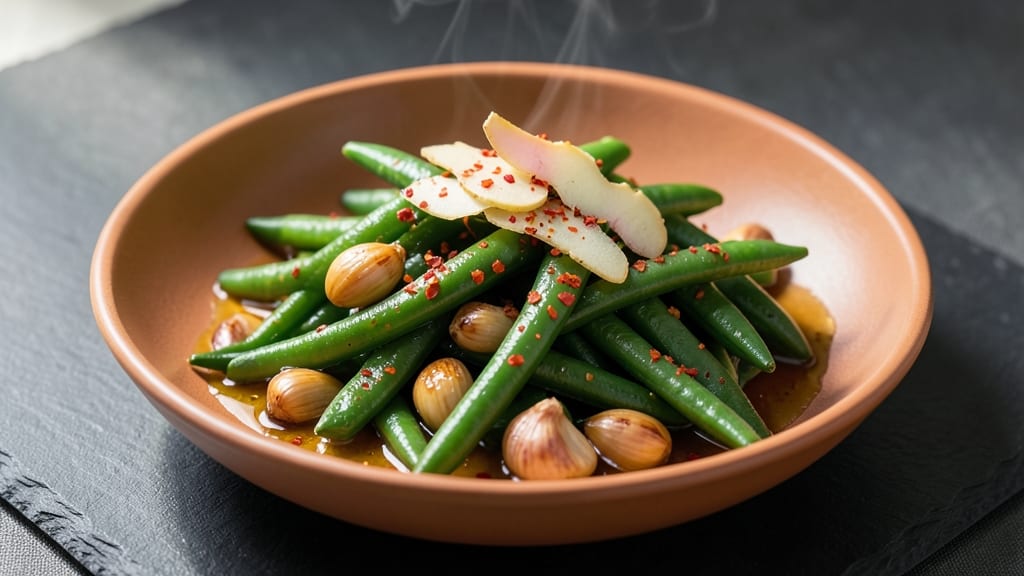 Asian-Inspired Green Beans Recipe: Wok-Seared Crunch and Garlic-Ginger Kiss