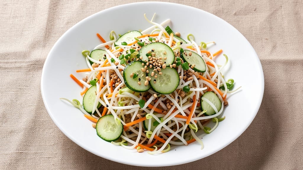 Asian Bean Sprout Salad Recipe: Crunchy, Tangy, and Bright in 15 Minutes