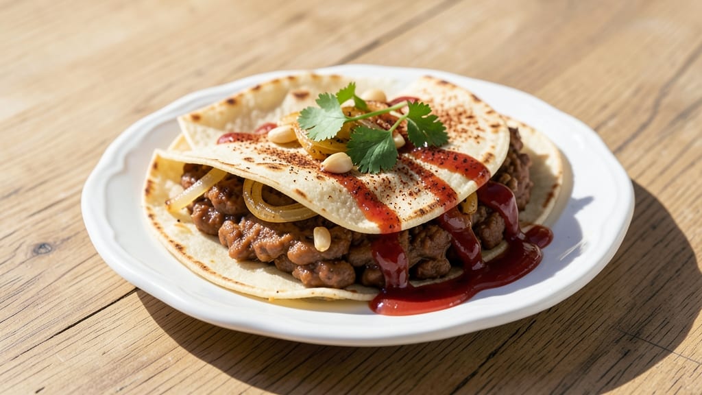 Bean Chalupas Recipe: Crispy Tortilla Crowns with Melted Cheese Rivers
